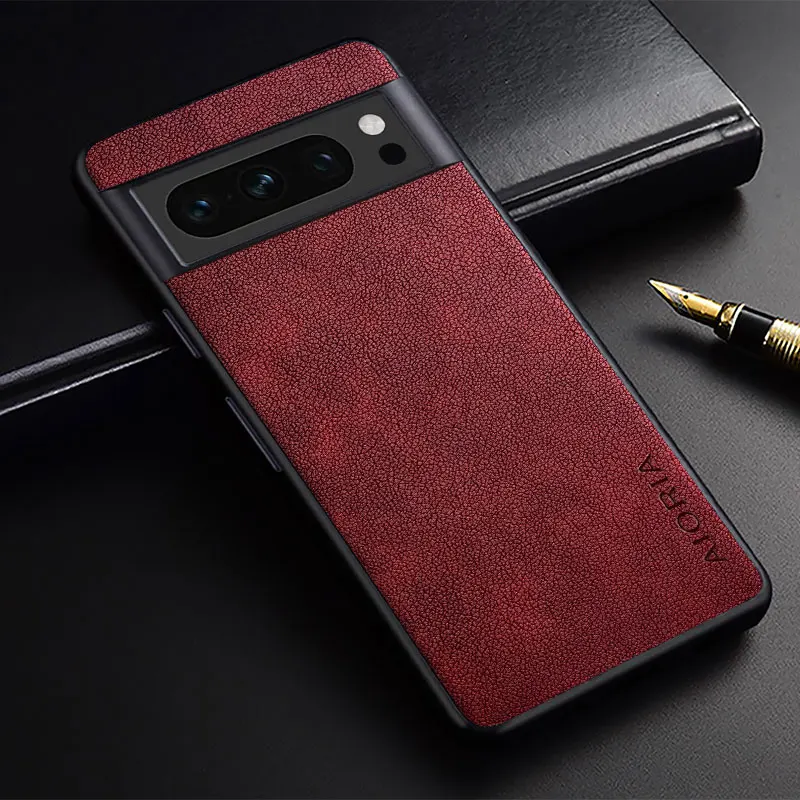 Luxury Slim Premium PU Leather Phone Case - Business Style Cover