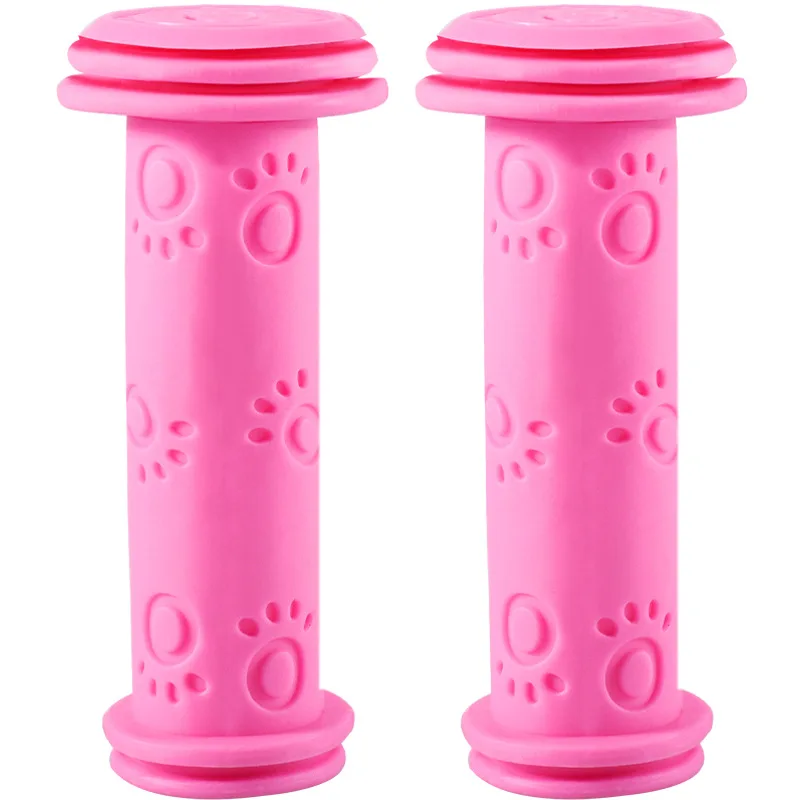 Bicycle Handlebar Grips Bike Handlebar Grips Bike Handle Grips 1 Pair Rubber Bike Bicycle Handle Bar Grips Anti-slip Waterproof Tricycle Scooter Handlebar For Kids Child Cycling Handle Bars