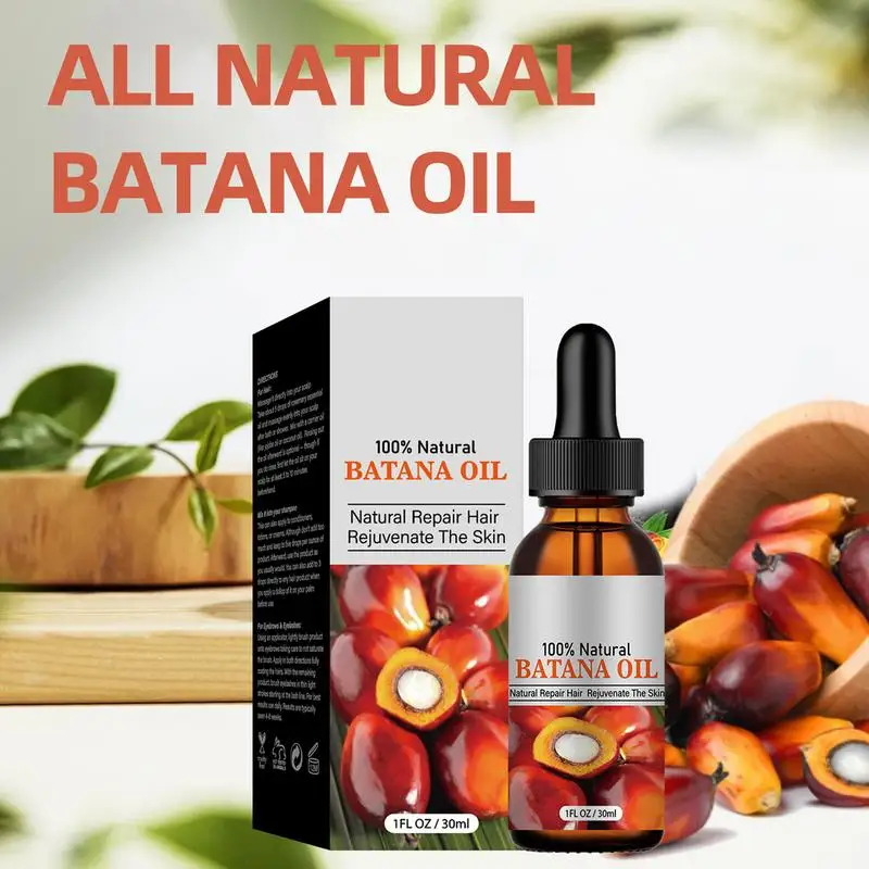 100% Natural Batana Growth Oil Anti Break Loss Hair Loss Growth Oil Baldness Treatments Skin Care Hair Mask Products