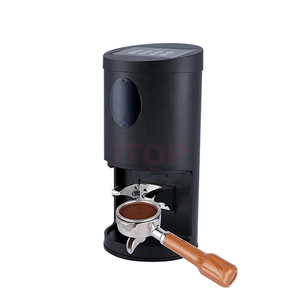 58mm Coffee Tamper Machine Espress Cafe Tools Equipment Aluminum Housing Automatic Coffee Powder Press 110V 220V 50Hz 60Hz coffee solid wood powder press espress espress coffee machine matching appliances powder press cloth base three pi