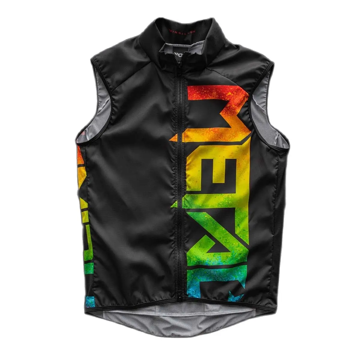 Windproof/Watertight Twin 6 Cycling Vest Three Rear Storage Pockets Chaleco Ciclismo Maillot Lightweight Bike Sleeveless Jersey