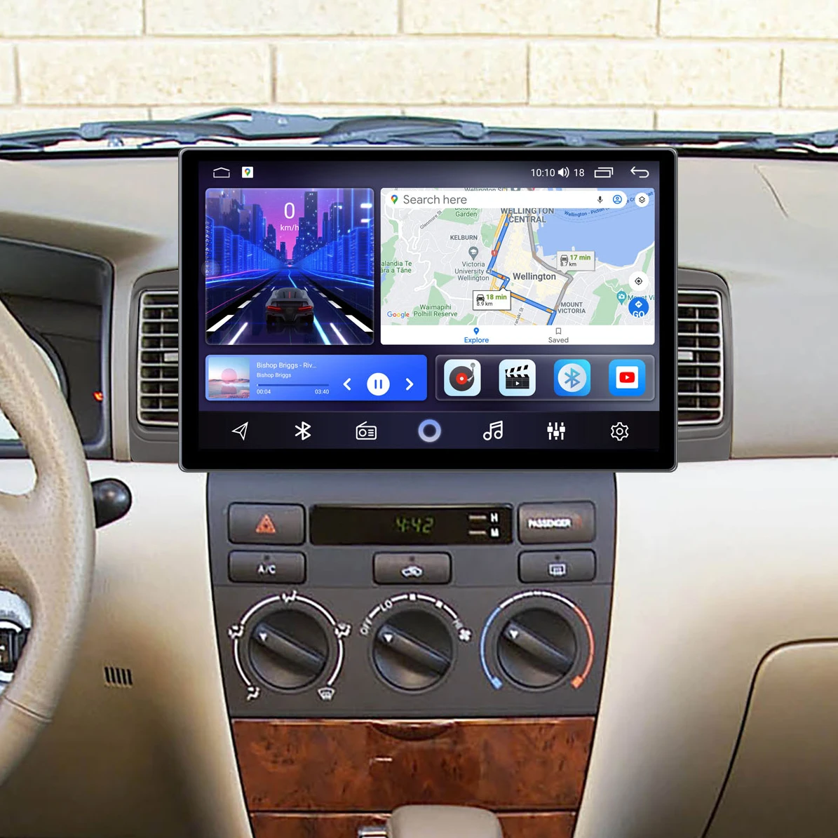 

13.1/12.5inch 2K QLED Screen For Toyota Corolla E130 E120 2000-2004 360 Android CarPlay Car Multimedia Player GPS Stereo Radio