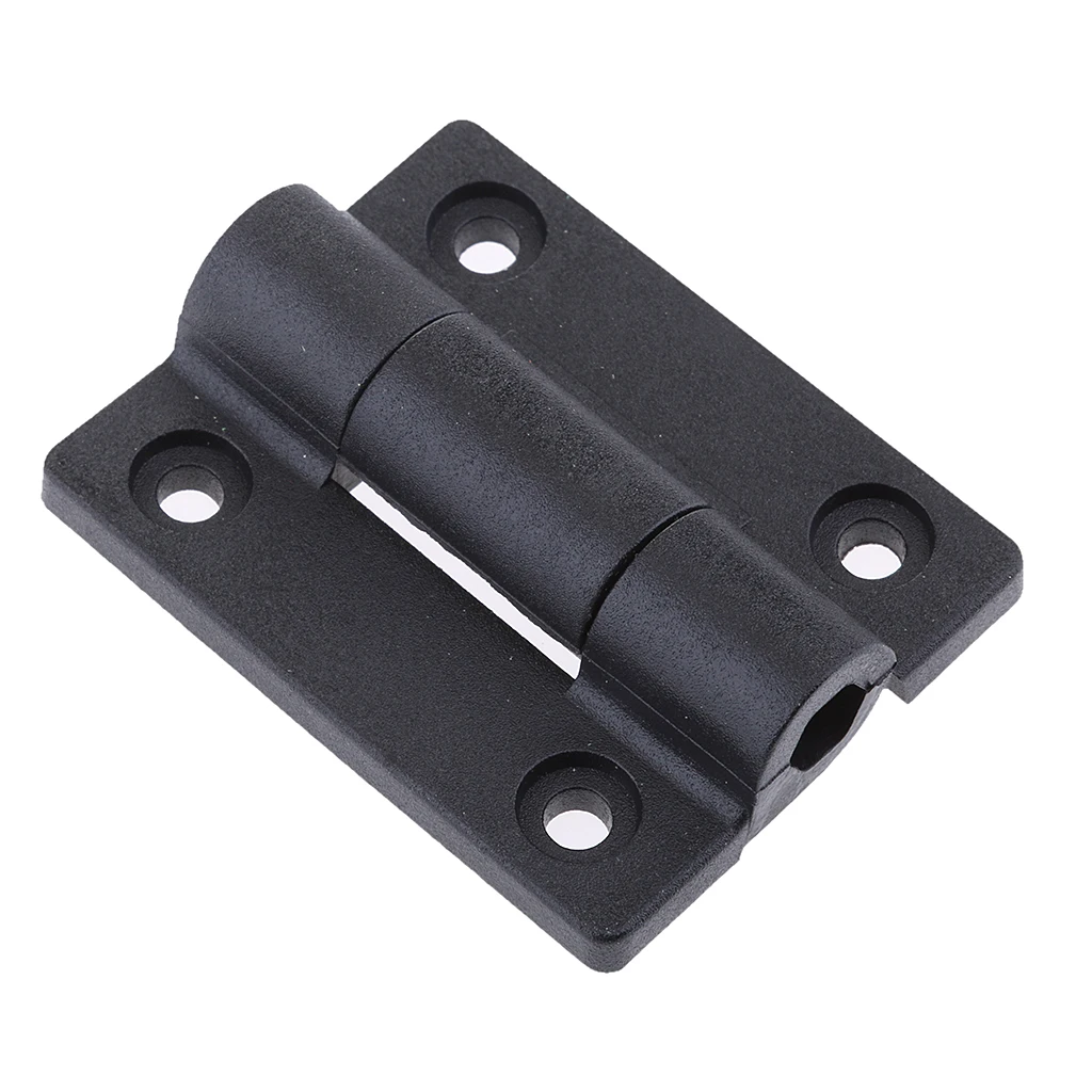 

Boat RV Cabin Door Cabinet Plastic Marine Butt Hinges 56x43mm Black