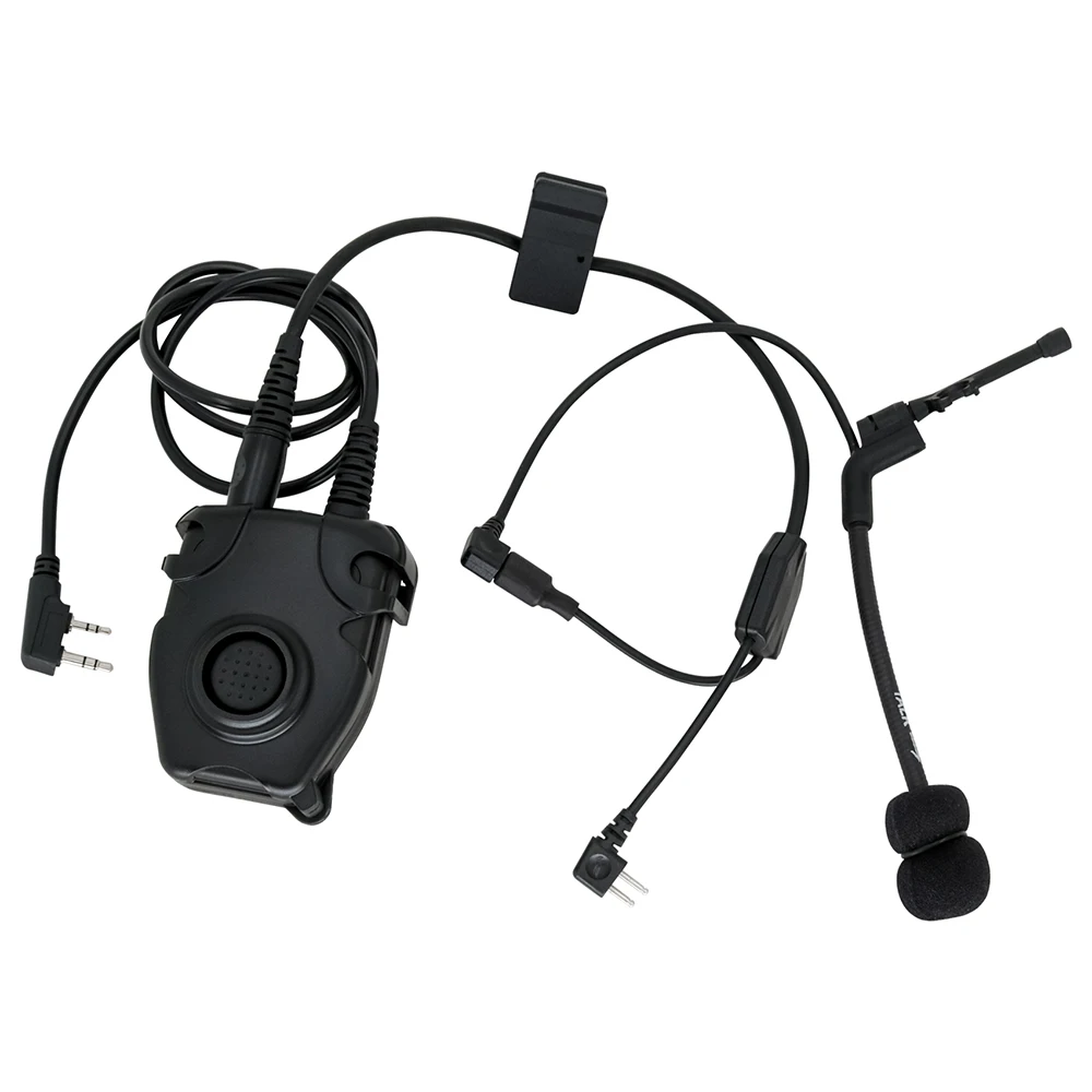 

New Tactical Headset Y-line Kit Equipped with PELTOR PTT and Comtac Headset Microphone Suitable for Comtac Headset