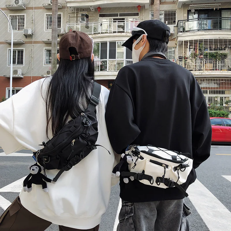 2024 Techwear Style Punk Hip Hop Single Shoulder Crossbody