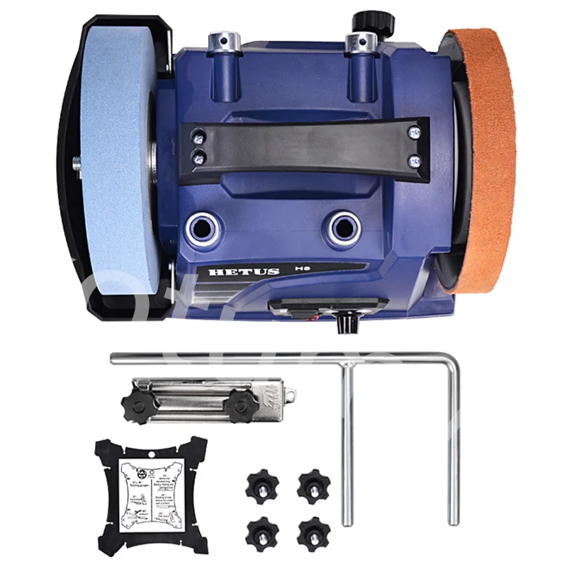 8 Inch Knife Sharpener Water-Cooled Low-speed H8 Electric Knife Grinder 220V Home Knives Sharpener Machine 4