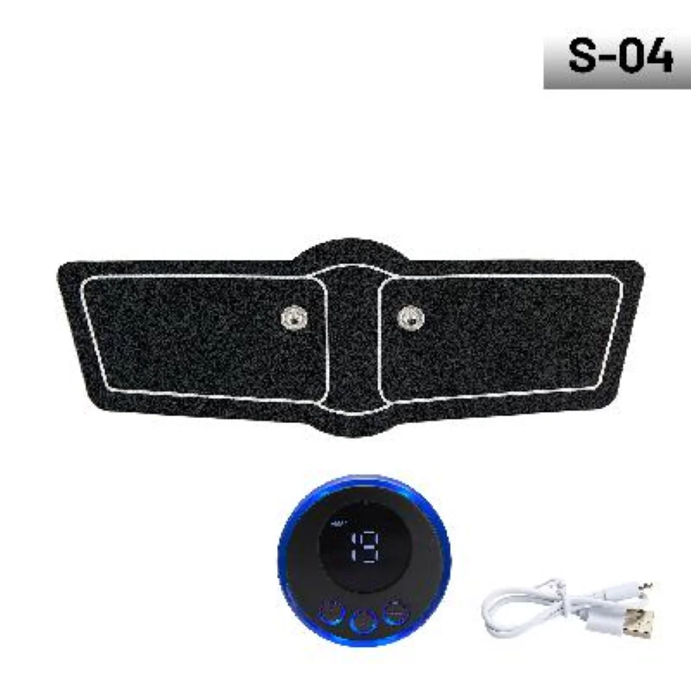 Rechargeable EMS Muscle Stimulator for Fitness and Body Toning