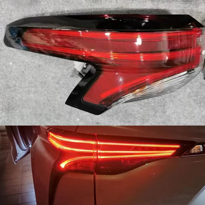 

For Toyota Sienna 2021 2022 LED Rear Tail Light Rear Turn Signal Light Stop Brake Lamp Driving Fog Lamp 8156008090 8155008090