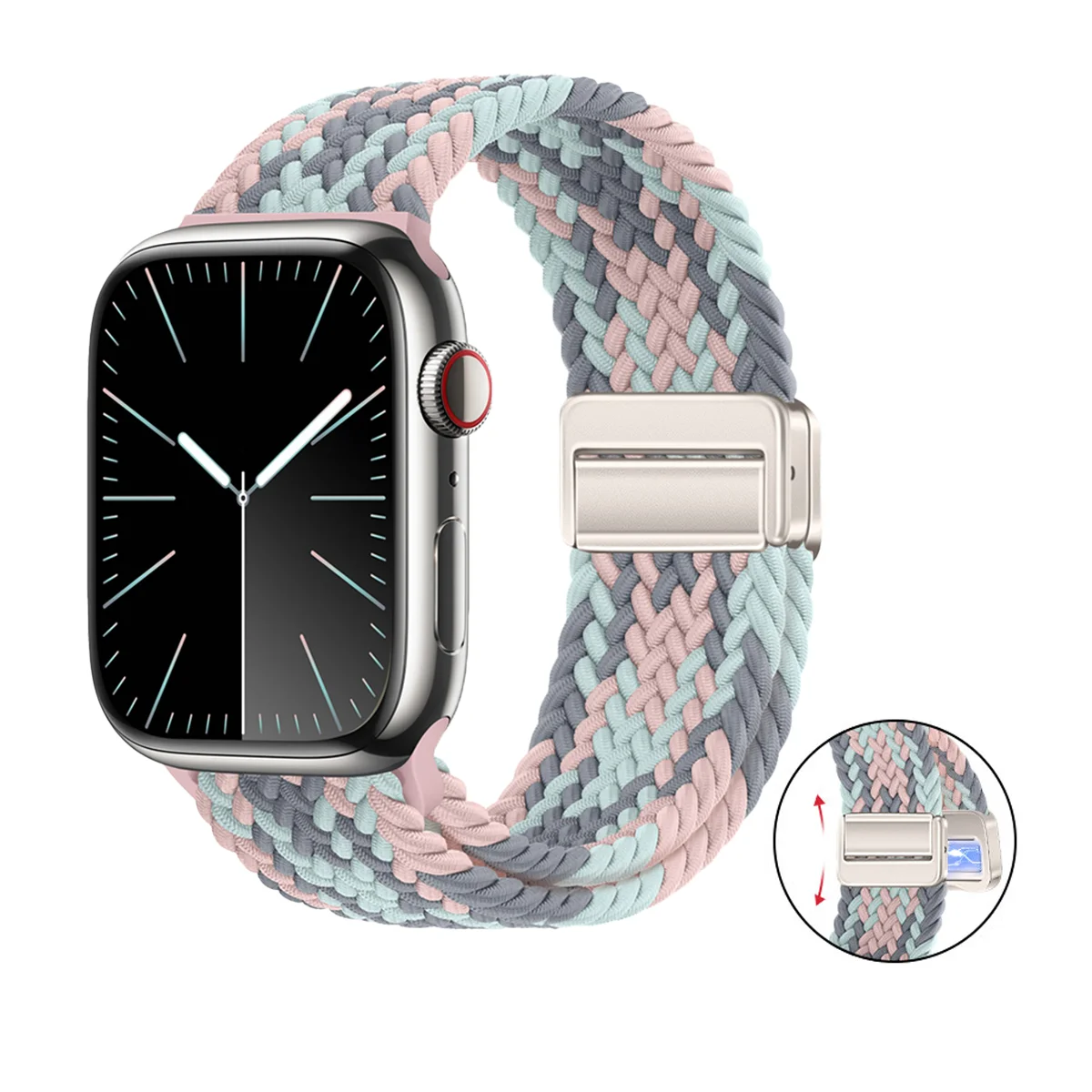 Magnetic Braided Nylon Bracelet