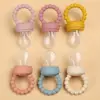 3pcs Children's Silicone Fruit & Vegetable Feeder With Handle - Perfect Food Supplement Pacifier ,Christmas, Halloween, Thanksgi 5