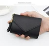 Purse Female Mini Wallet Cute Purse Pink Letter Pattern Slim Wallet RFID Blocking Credit Card Holder Coin Pocket ID Window 3