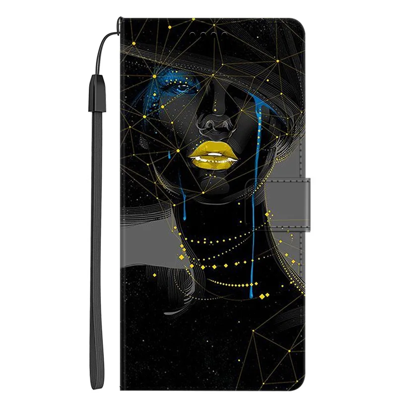 Luxurious Leather Wallet Flip Case with Card Slots and Butterfly Design – Premium Book Cover