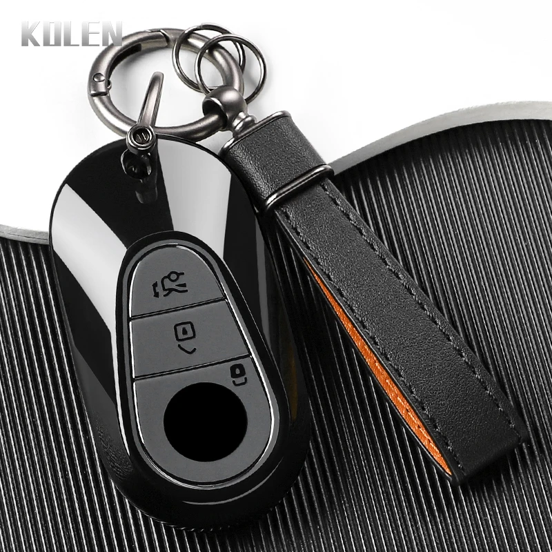 Premium TPU Car Remote Key Case Cover for Mercedes Benz - Durable Protection Shell