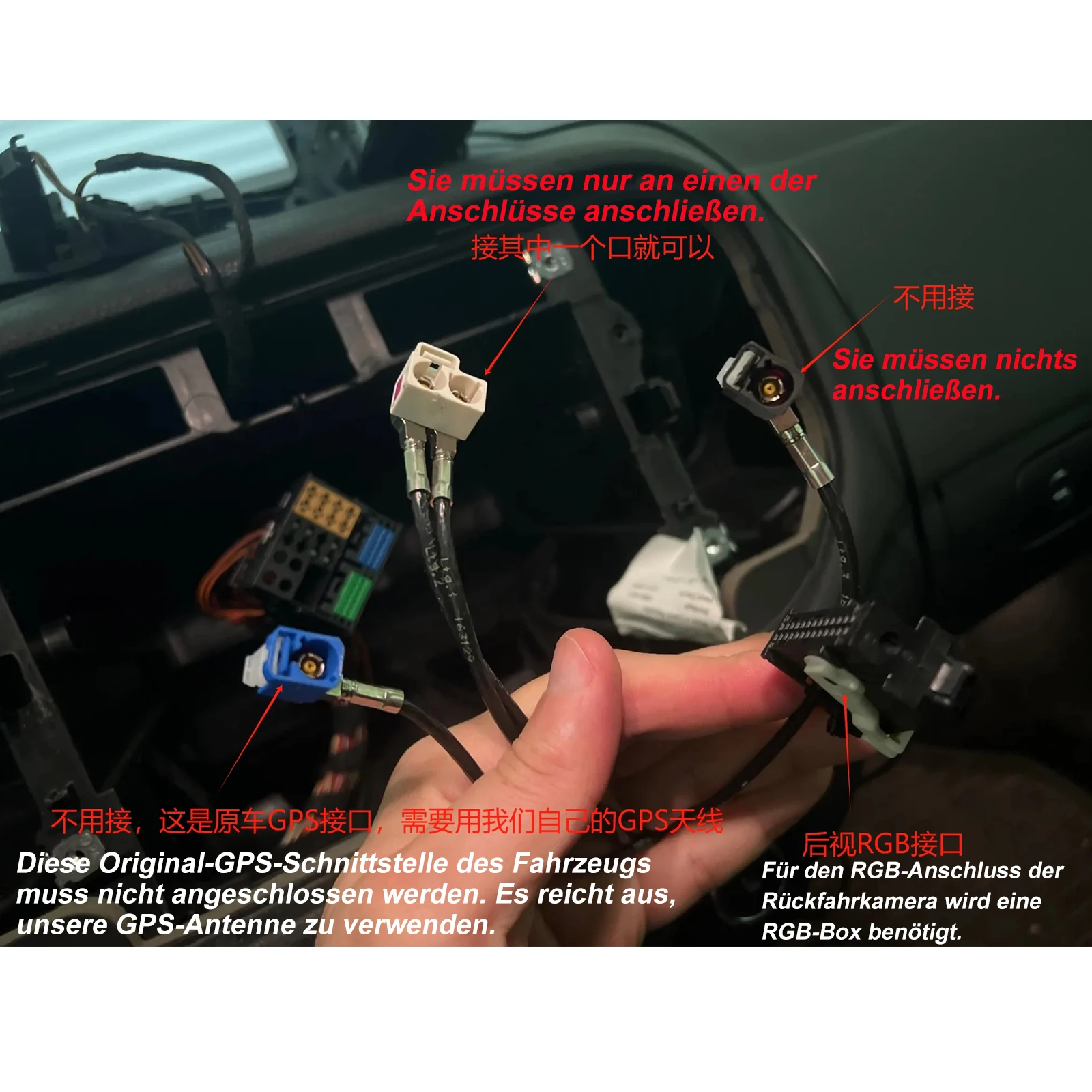 ESSGOO Android 15 9 Zoll 64G Für VW GOLF 5 6 Plus Touran Caddy Kabelloses Carplay Autoradio GPS NAVI WIFI SWC RDS BT USB TypeC – Detail 3