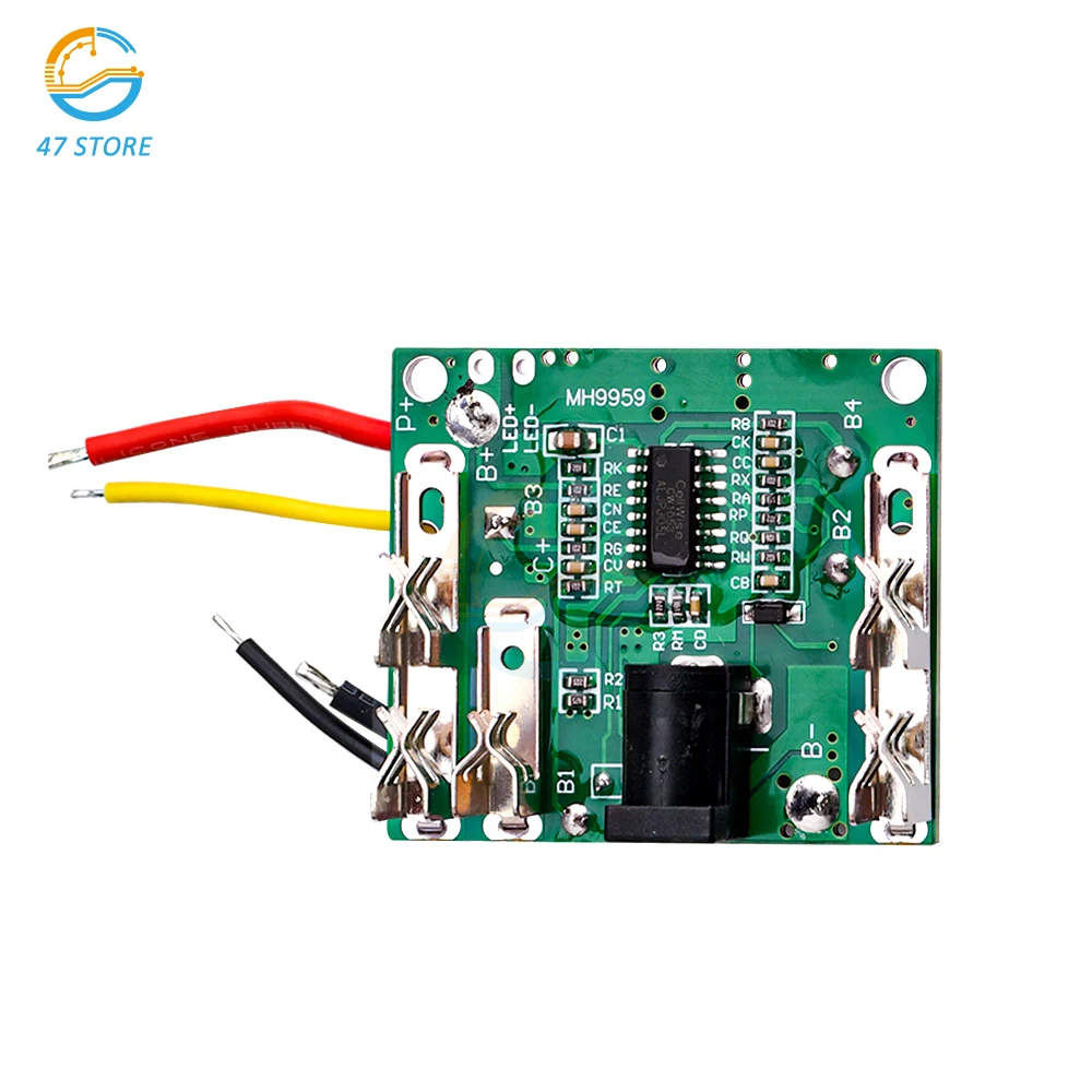 

Battery Charging Protection Board 5S BMS 18/21V 20A Li-Ion Lithium Battery Pack Protection Circuit Board Module for Power Tools