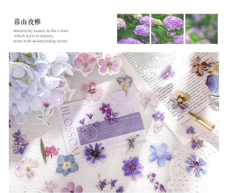 Flower Language Kawaii Sticker 11