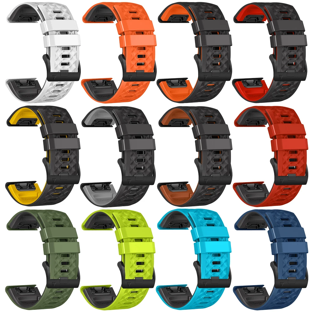 Enhanced Silicone Watch Strap Bracelet - Durable Wristband