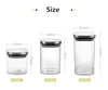 Container for Cereals Glass Sealed Tank Stainless Steel Lid Glass Jar Coffee Bean Storage Tank Kitchen Coarse Food Storage Tank 3