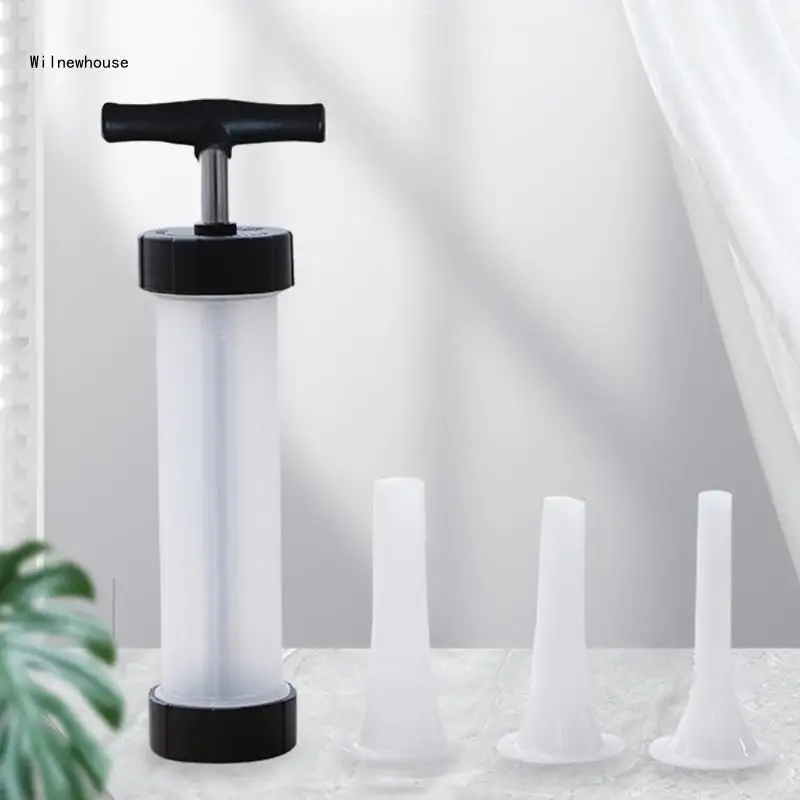 

Injector with 3 Replacement Plastic Marinade Injector Tubes Dropship