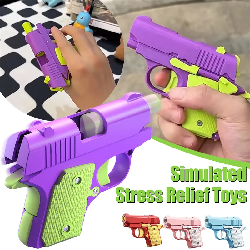 3d Printed Gravity Toy Mini Pistol New Upgraded Removable - Temu