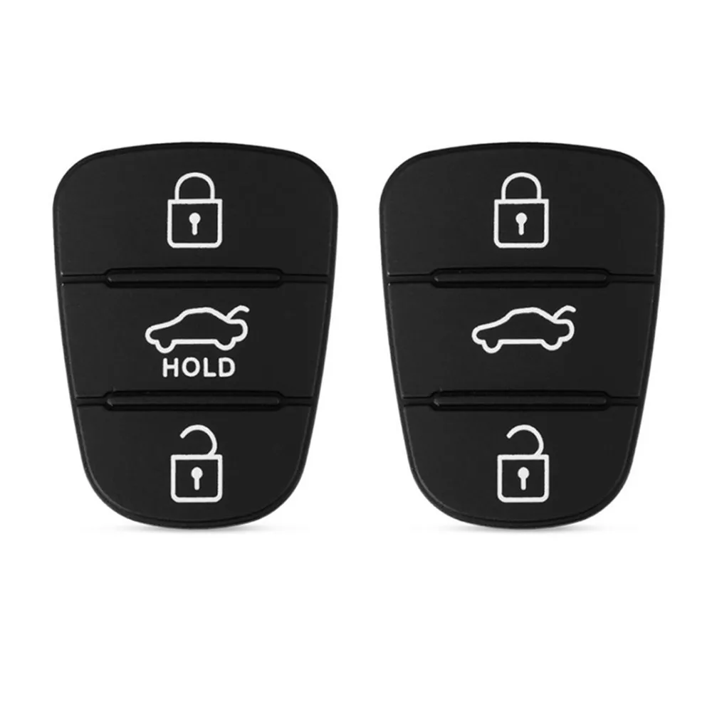 

Резиновый брелок для дистанционного ключа с 3 кнопками для Hyundai I10 I20 I30 IX35 для Kia K2 K5 Rio Sportage
