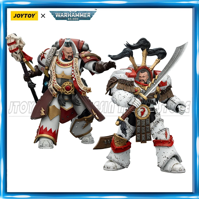 [IN STOCK]JOYTOY 1/18 Action Figures 40K White Scars Stormseer Consul Legion Praetor