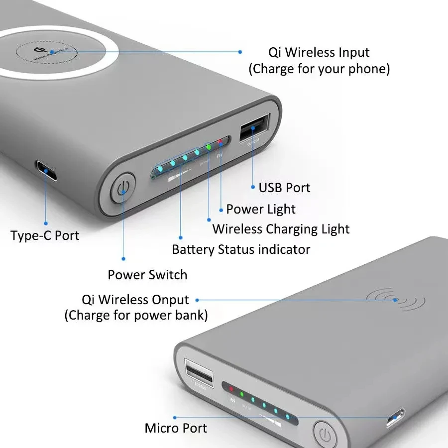 Free Shipping 200000mAh Wireless Power Bank Two way Fast Charging free-shipping-200000mah-wireless-power-bank-two-way-fast-charging
