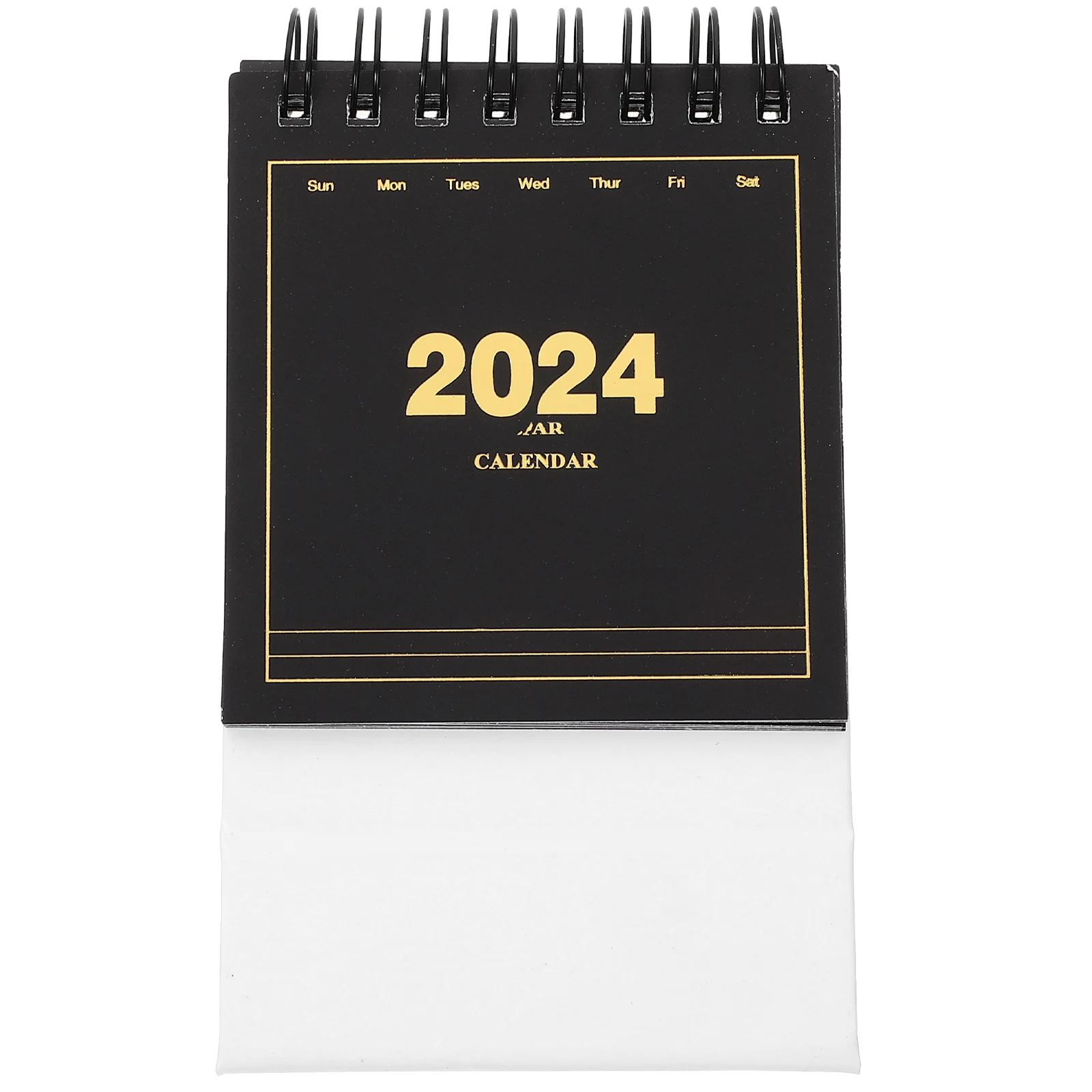 2024 Small Desk Calendar Year The Dragon Desktop Calendar Stand Up Calendar Monthly Desk Pad English Calendar