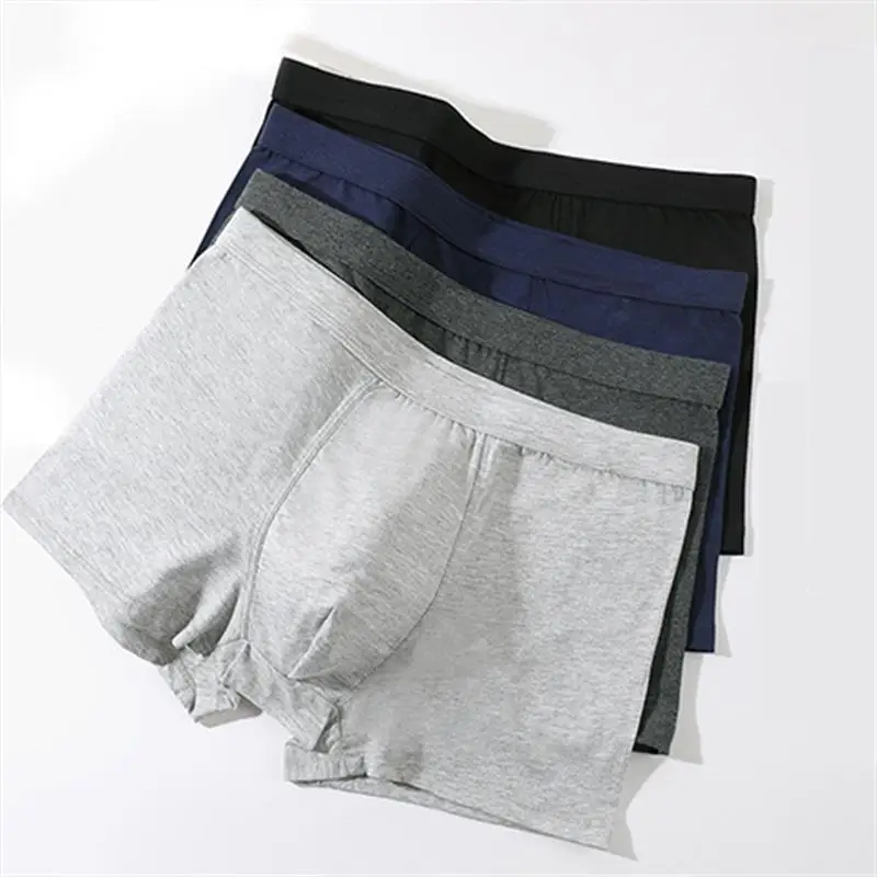 2022 New Pure Cotton Men's underwear Pure cotton Men's U boxers Pure color simple men's underwear