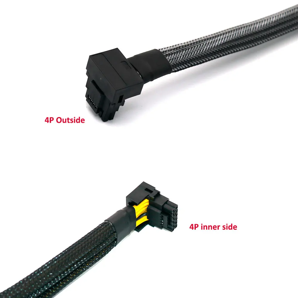 Angitu Premium Cabo de Alimentação Cabo Adaptador para Rtx4080 4090ti 12 Mais 4pin 16pin Pcie 5.0 600w 12vhpwr a 12vhpwr - Imagem 4