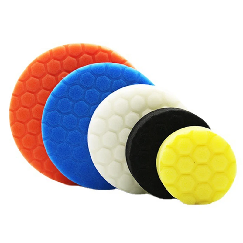 

Buffing Sponge Hand Tool Kit 5pcs Polishing Pad 3/4/5/6/7Inch for Car Polisher Buffing Waxing Cleaning Sponge Accessories