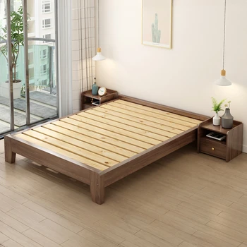 Throne Modular Aesthetic Bed Frames King Size Cheap Cute Modern Queen Double Bed Frames Replica Camas De Casal Salon Furniture