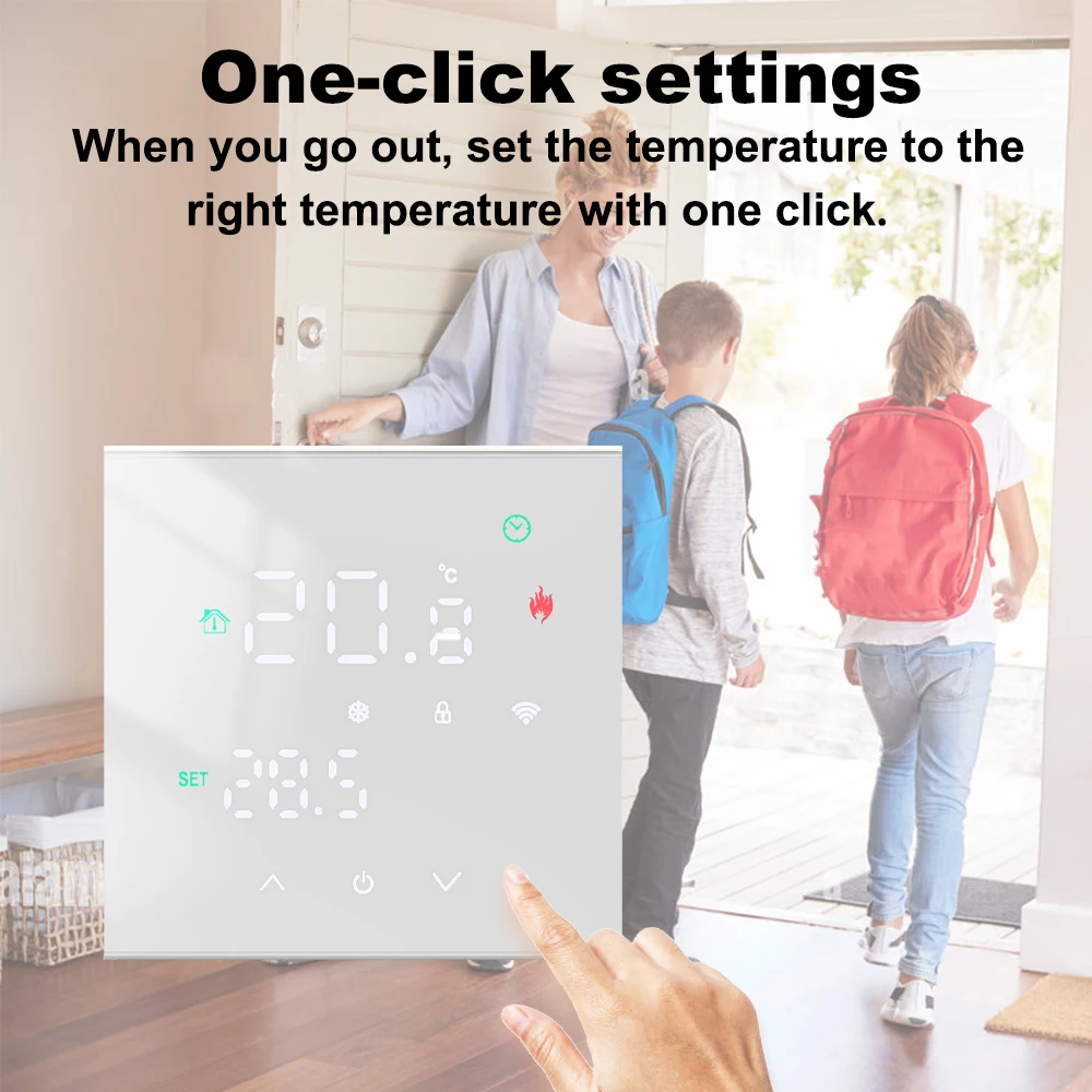 The Best Minco Home M3H Black/white Full Touch Screen Programmable