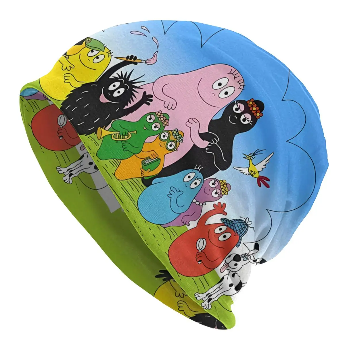 

Модные облегающие шапки Les barbapпа, мягкие женские шапки