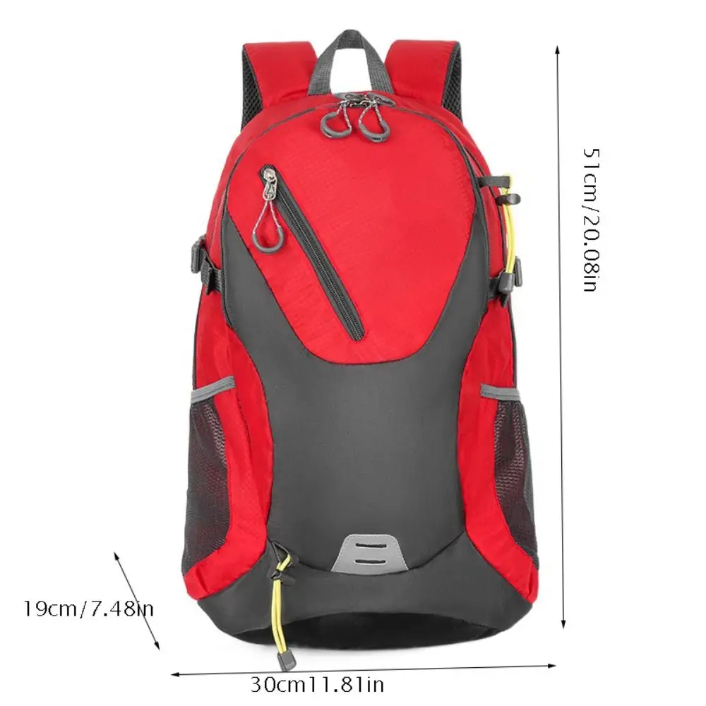 Large Capacity Outdoor Backpack Causal 40L Zipper Large Capacity Laptop Bag Laptop Bag Nylon Mountaineering Backpack Male