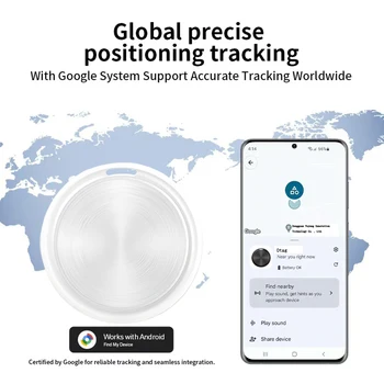 GPS Tracker for Android Pet Tracker Item Locator Wallet Tracker for Car Kids Elderly Pets Luggage 3