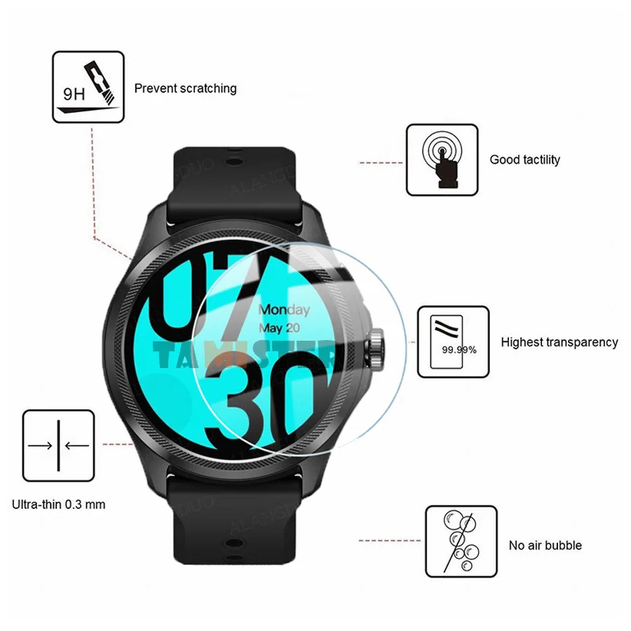 Premium Tempered Glass Screen Protector - Anti-Scratch Protective Film