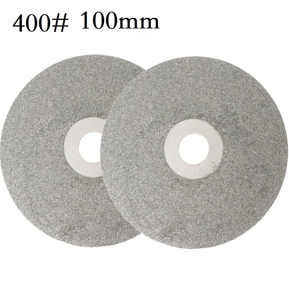 

4" 100mm Coated Grinding Wheel Disc 80-2000# Coated Flat Lap Wheel Lapidary Grinding Polishing Disc Power Tool