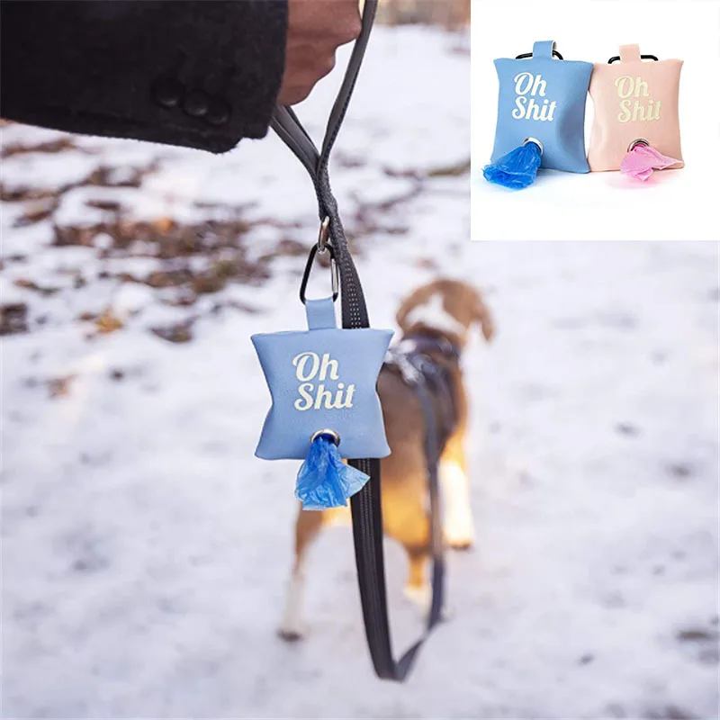 Pet Supplies, Pet Canvas Garbage Bag, Portable Dog Poop Garbage Bag, Poop Dispenser Rack, Outdoor Puppy Cat Pick Up Organizer, dog poop bags,pet poop bags,pet poop bag holder