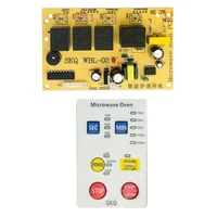Carte universelle pour four à micro-ondes, carte mère de réparation, Circuit imprimé modifié, accessoires de remplacement de boutons Ultra-fins 5