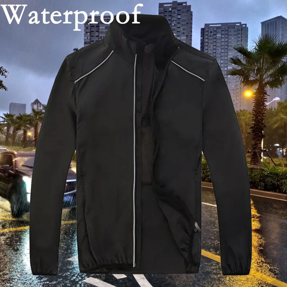 

2024 Spring New Waterproof Long Sleeve Summer MTB Bicycle Ride Thin Long Sleeve Highway Bicycle Lightweight Loose Long Sleeve