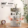 Storage Box for Cosmetic Organizer with 70% Space Saving Large-capacity Makeup Organizer with 360 Rotating Design for Vanity 4