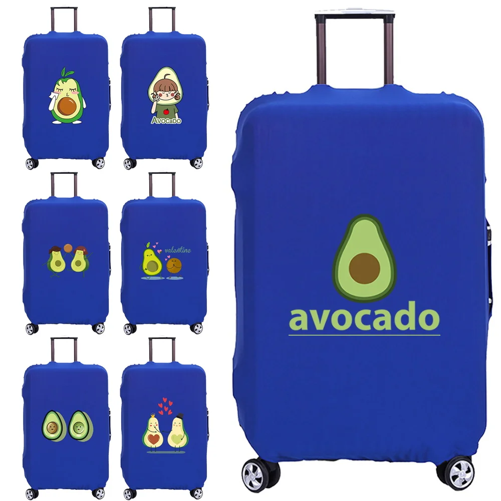 

Elasticity Luggage Cover Dust-proof Trolley Protective Case Apply To 18-32 Inch Suitcase Avocado Print Travel Accessory Covers