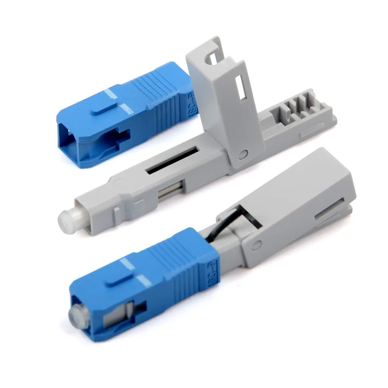 

SC APC Fast Connector Fiber Optic, FTTH Field Assembly UPC CATV Cold Splicing, Factory Wholesale, Free Shipping, 100Pcs