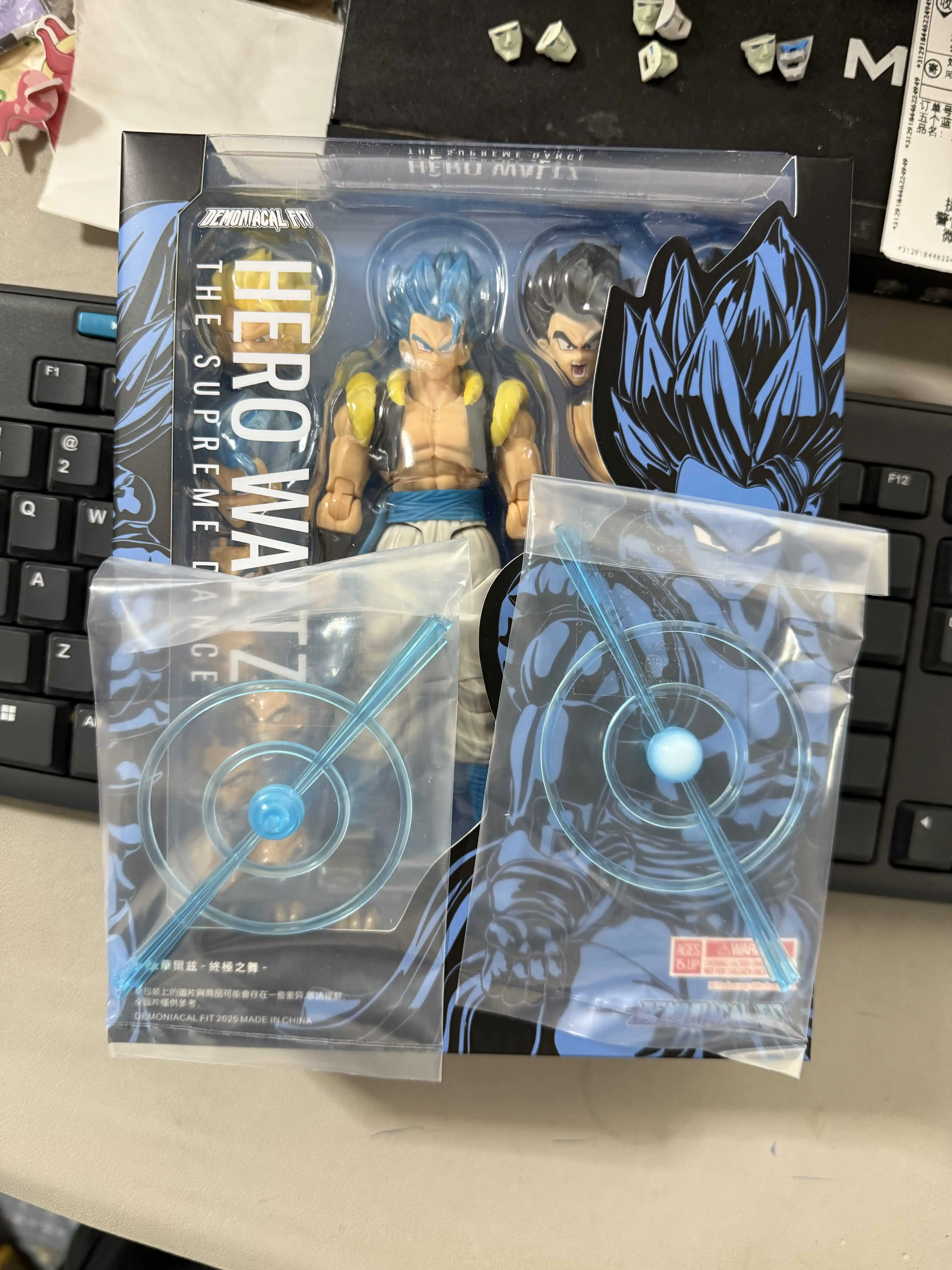 Dragon Ball Gogeta Figure SHF Hero Waltz Ultimate Dance Action Figure Model Toys Gift