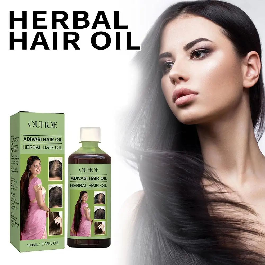 

Oil India Adivasi Herbal Hair Oil Rosemary Anti Hair Loss Fast Regrowth Thicken Oils Products