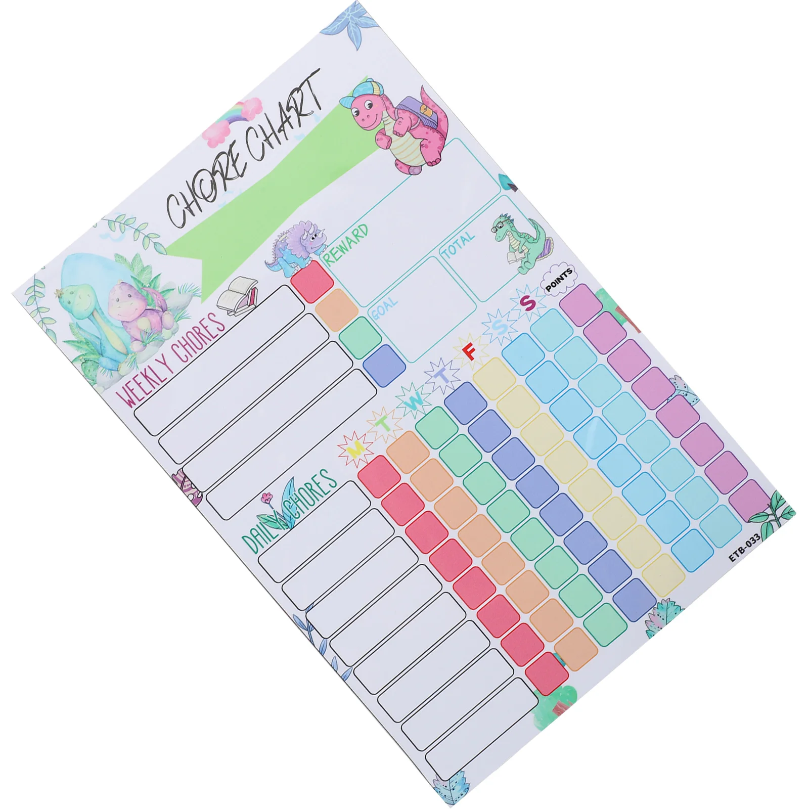 Life Self-discipline Form Creative Reward Chart Chore Kids Stickers Behavior Children Magnetic Calendar Convenient School