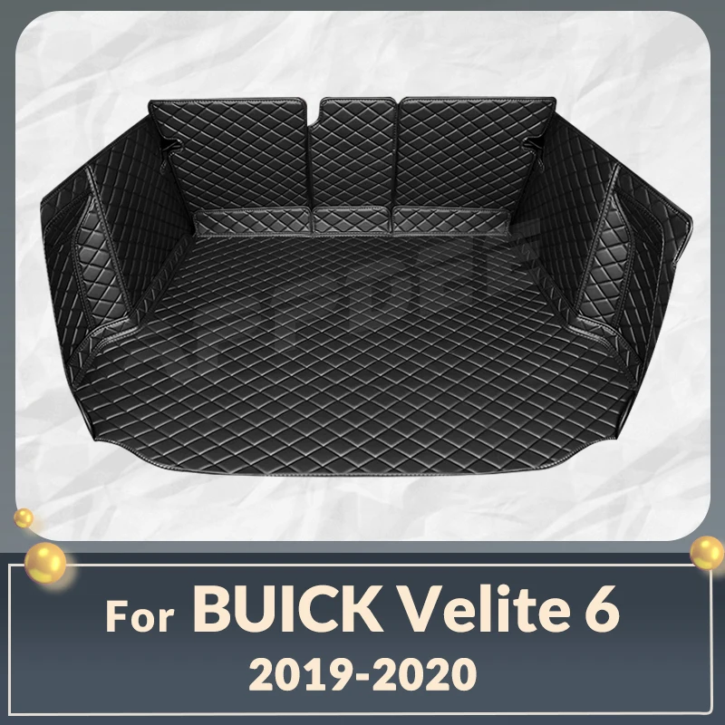 

Auto Full Coverage Trunk Mat For Buick Velite 6 2019 2020 Car Boot Cover Pad Cargo Liner Interior Protector Accessories