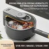 Jiuyang solo intelligent automatic cooking machine household electric hot pot integrated machine cooking Fried Rice cooking pot 2