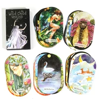 Wild Child Oracle Cards A 40 English Fate Divination Deck Borad Games Beautifully Illustrated 2